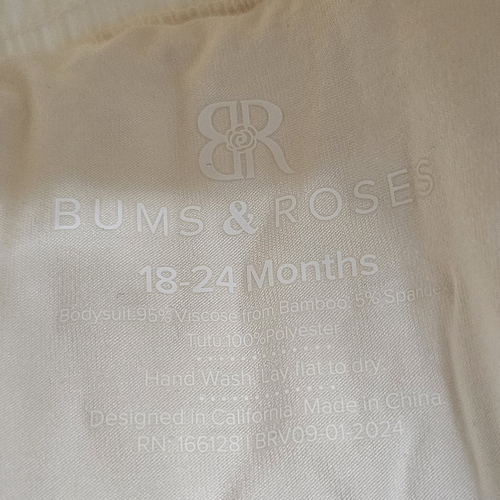 Bums & Roses Butterfly Tutu Dress - Picture 4 of 4